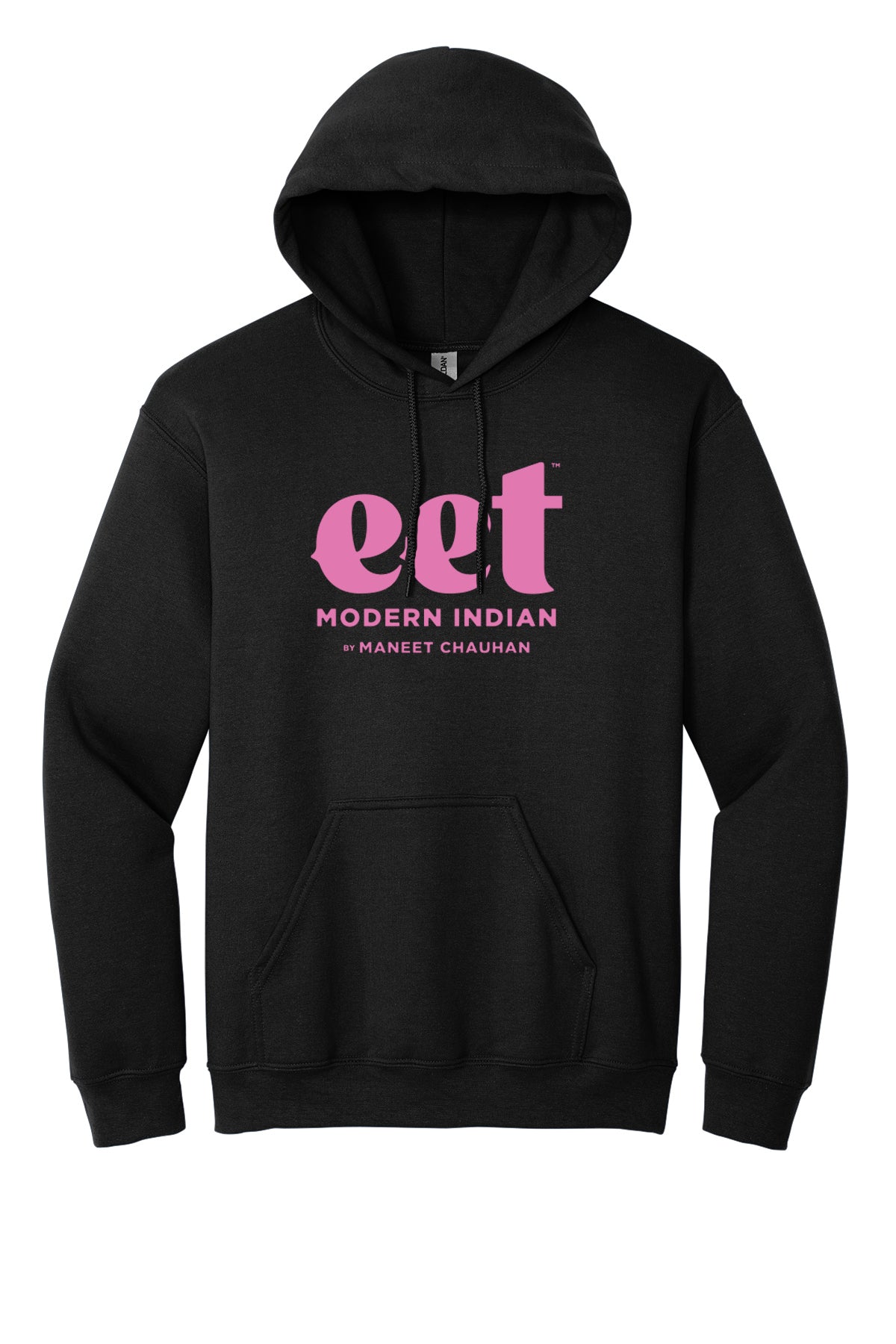 eet hoodie black & pink